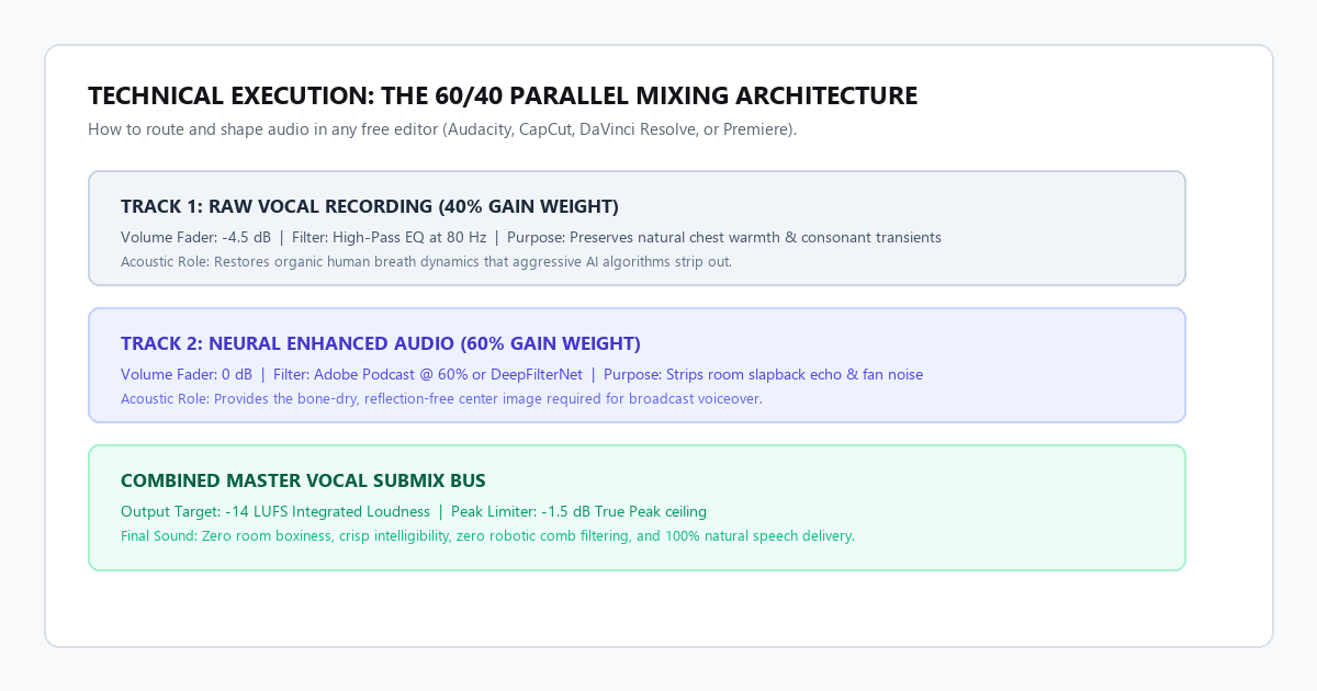 Technical Execution: The 60/40 Parallel Mixing Architecture