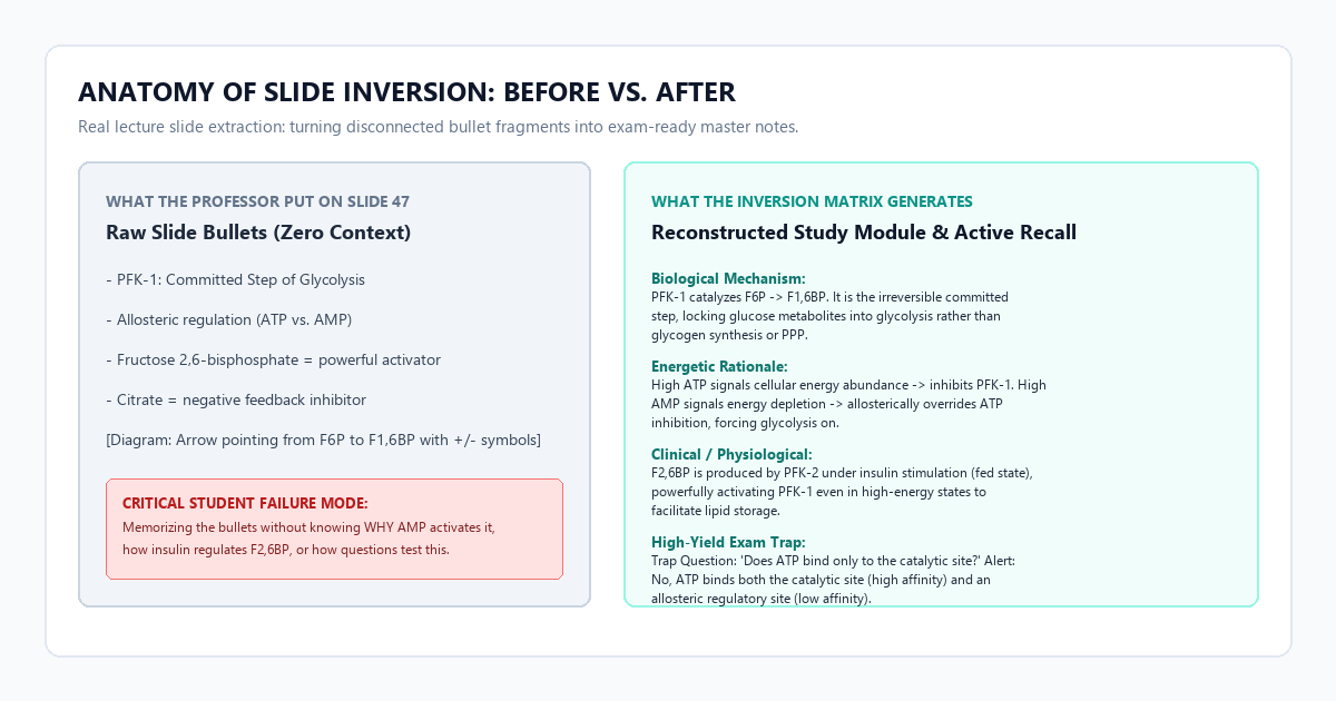 Anatomy of Slide Inversion: Before vs After